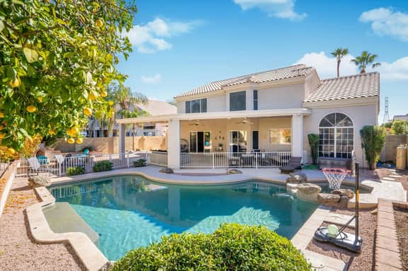 Heated Pool and Spa with Game Room