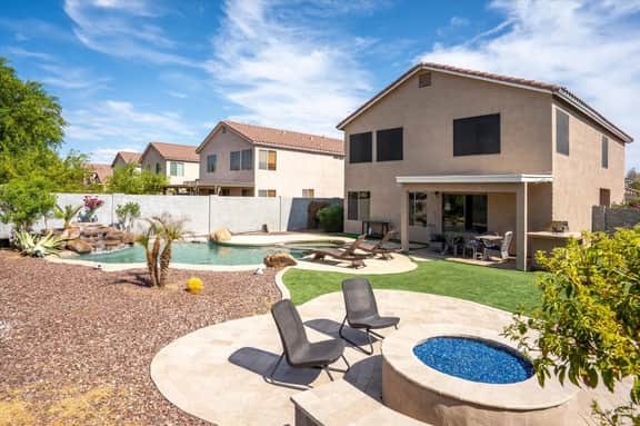 4-Bedroom Peoria Retreat with Heated Pool & Spa