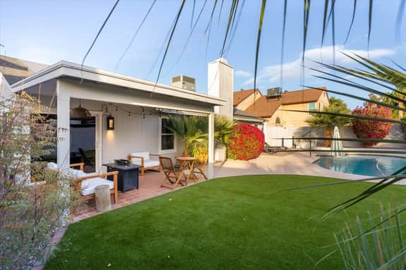 Backyard Oasis with Heated Saltwater Pool