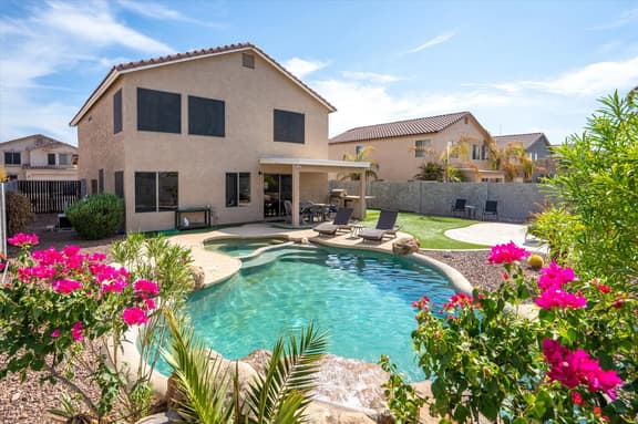 4-Bedroom Peoria Retreat with Heated Pool & Spa